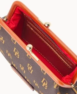 Gretta Large Frame Purse Brown Tmoro -Online Sale Dooney & Bourke W1407G NGBMPATN ALT2 1