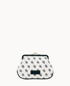 Gretta Large Frame Purse Brown Tmoro -Online Sale Dooney & Bourke W1407G NGWHPABL