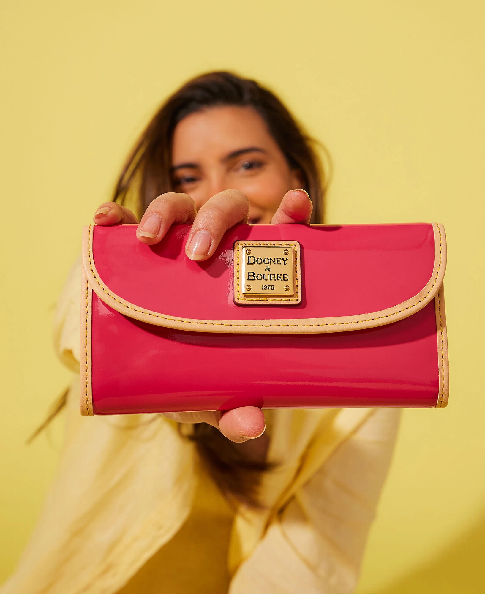 Patent Continental Clutch Black 4 Patent Continental Clutch Black - Image 2