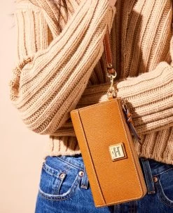 Saffiano Folded Zip Wristlet Black -Online Sale Dooney & Bourke WSAFF0177 ILD lifestyle 1